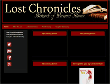 Tablet Screenshot of lostchronicles.org
